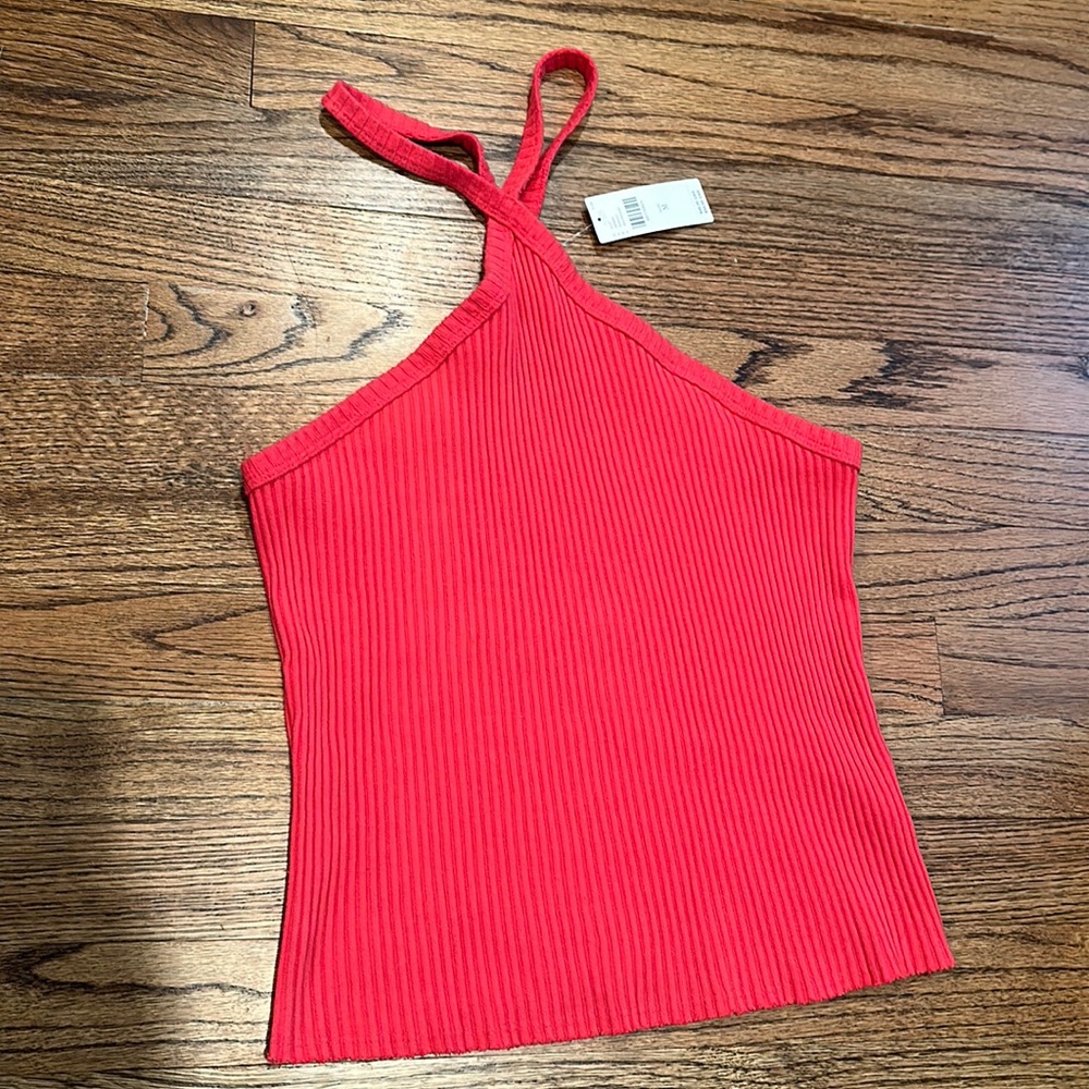 T. la Anthropologie ribbed tank NWT